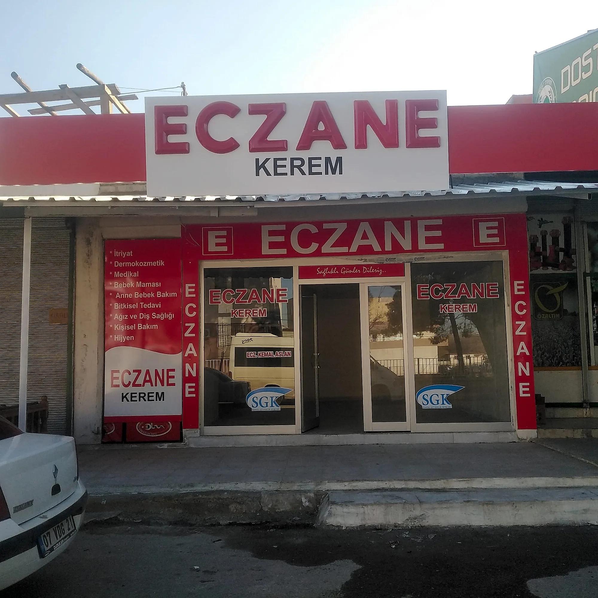 Kerem Eczanesi — Eczane Tabelası