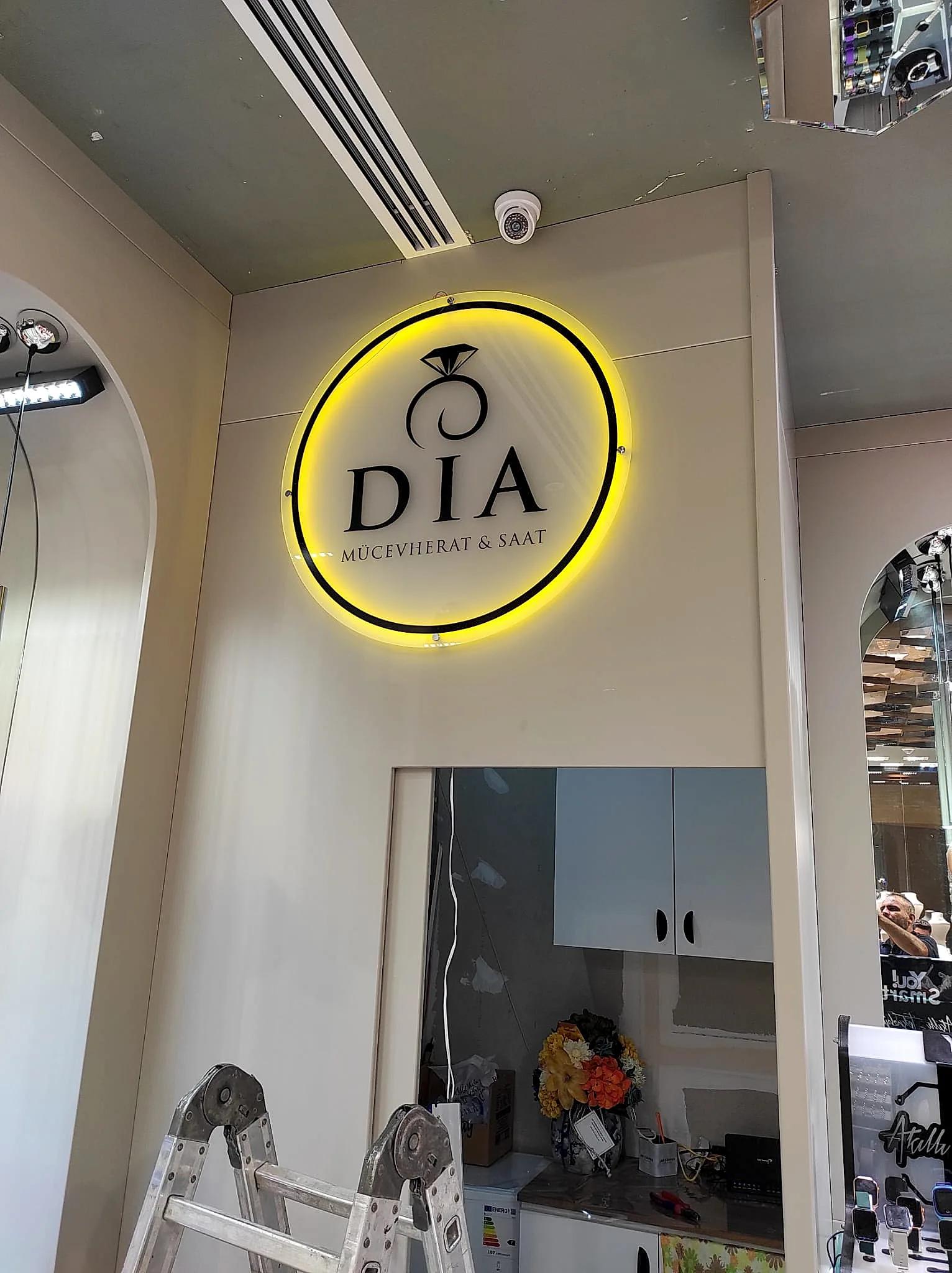 Dia — Işık Patlaması (Kutu Harf)