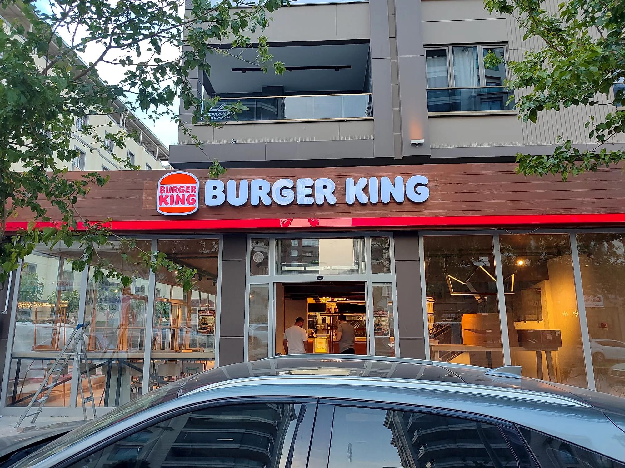 Burger King — Kompozit Kutu Harf