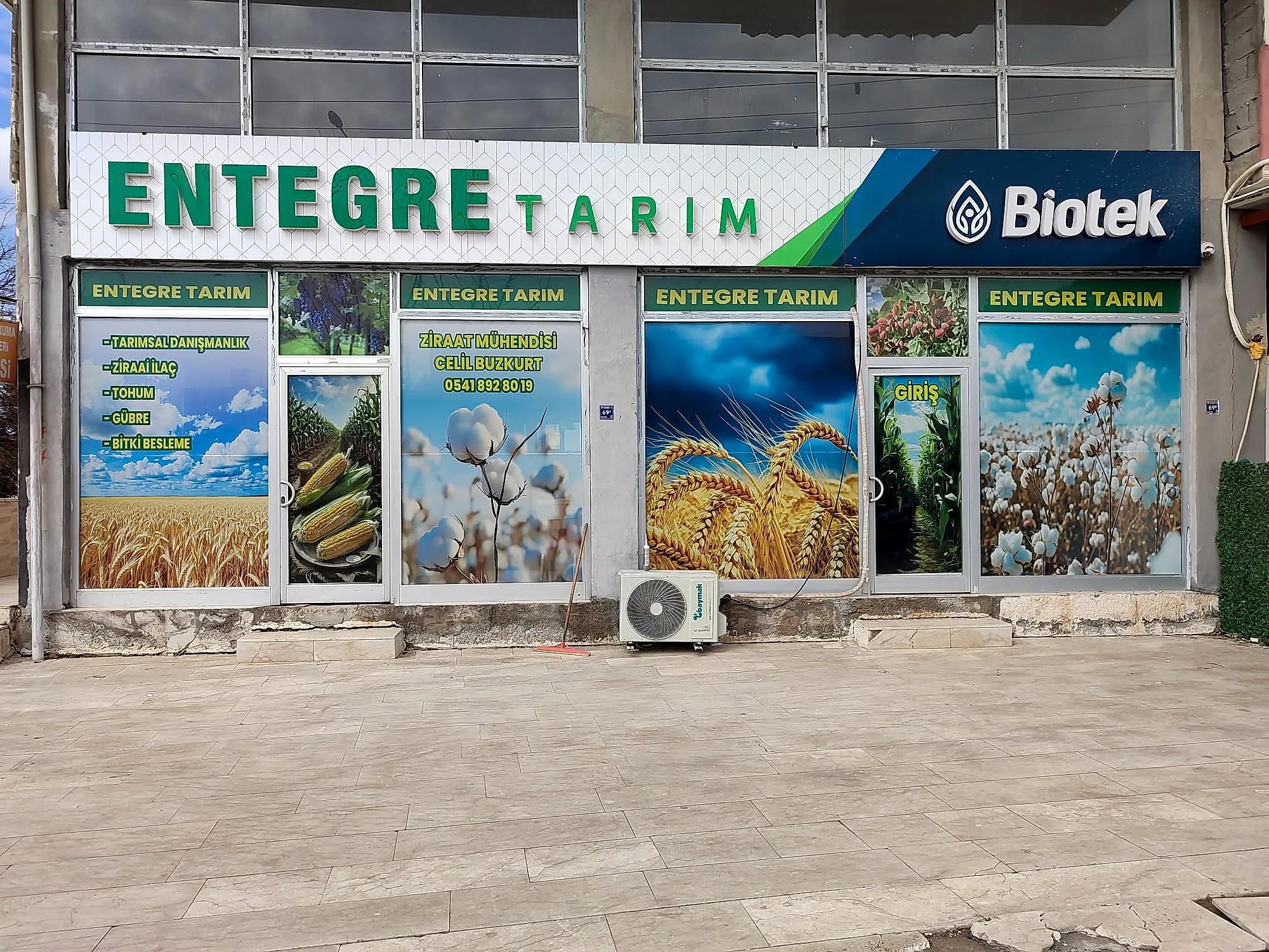 Entegre Tarım (biotek) — Kompozit Kutu Harf