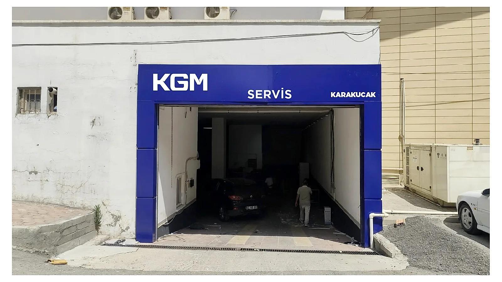 KGM Servis Karakuşak — Kompozit Kutu Harf