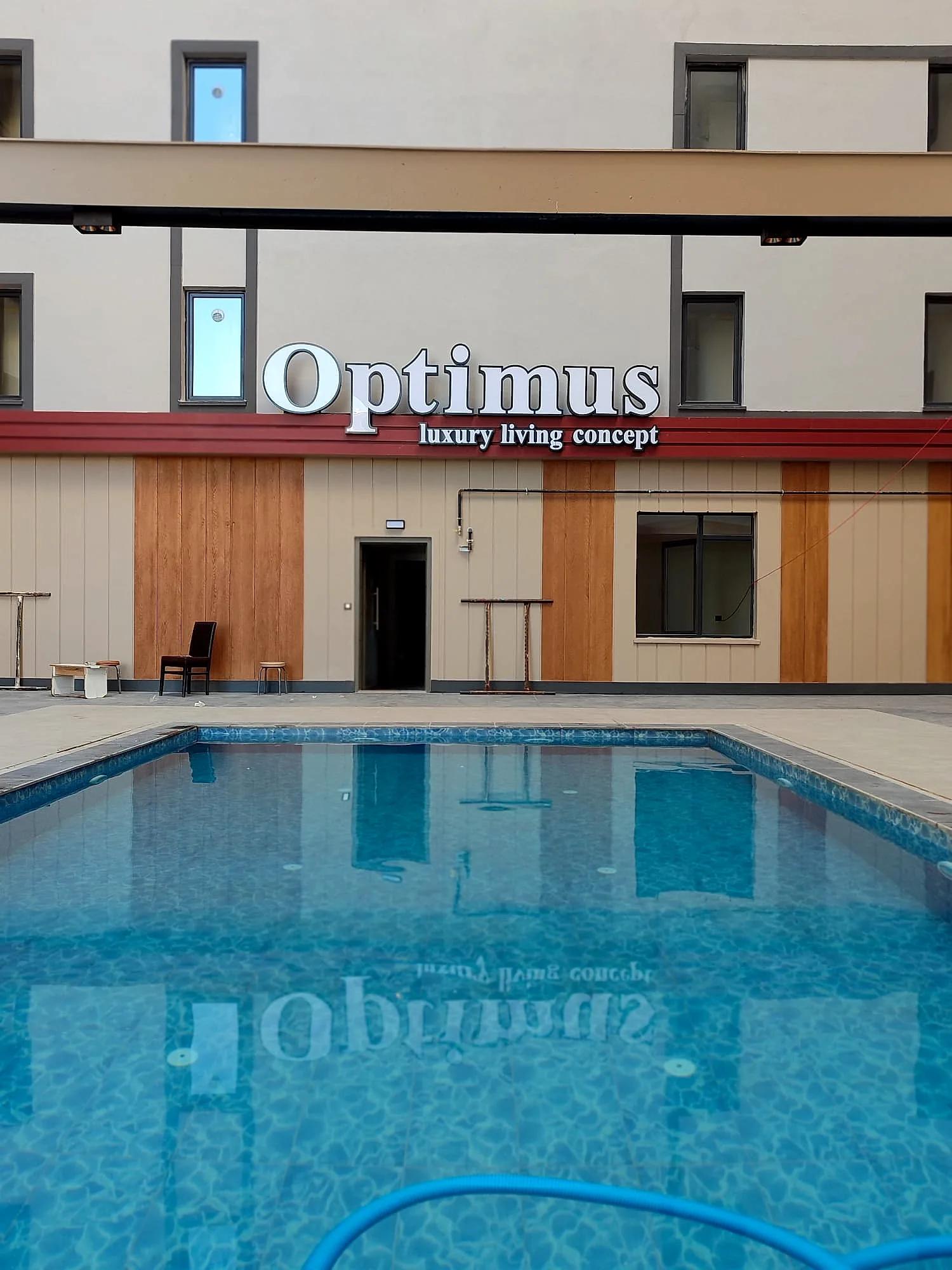 Optimus Luxury Living Concept — Kompozit Kutu Harf