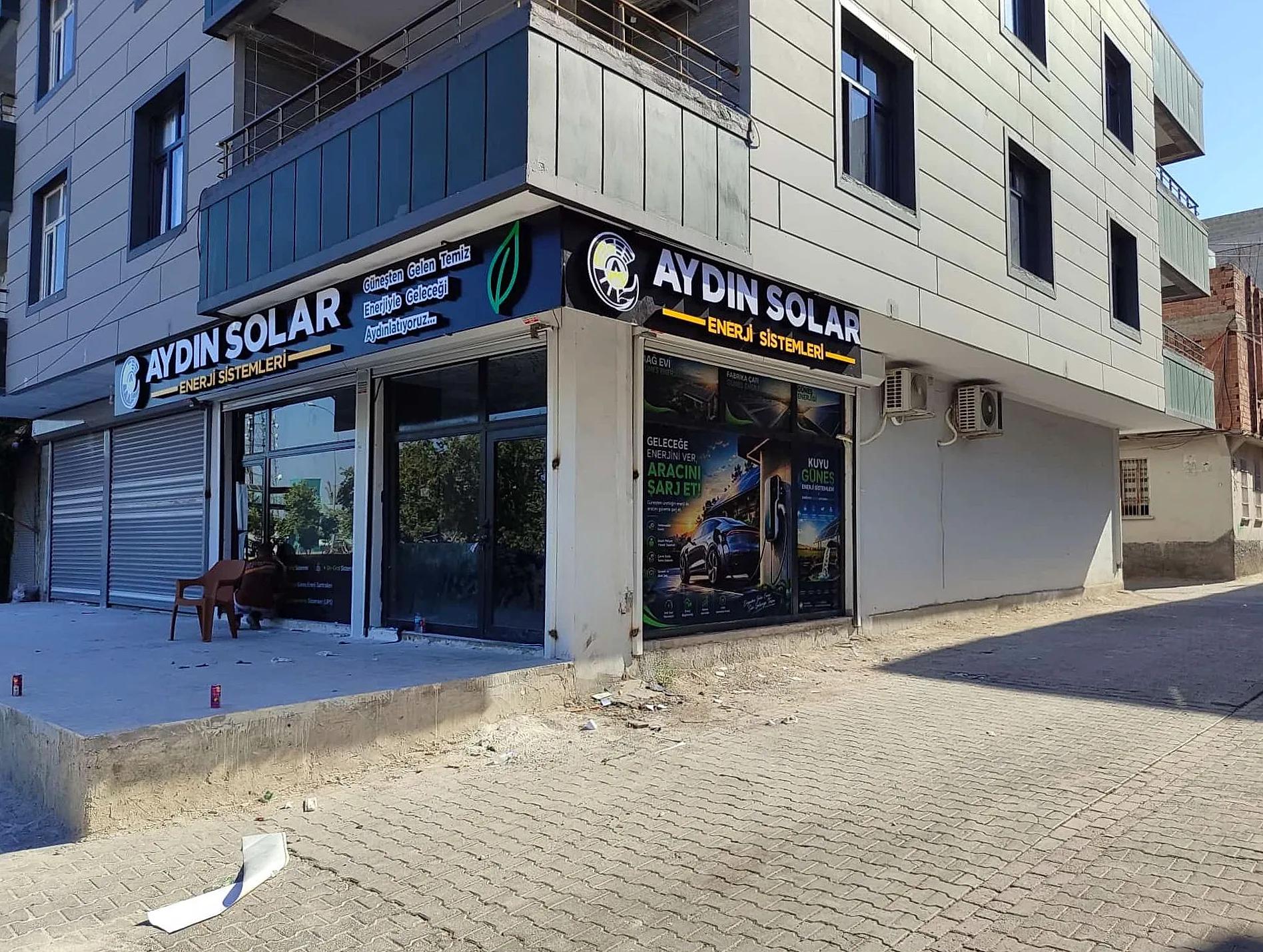 Aydın Solar Enerji Sistemleri — Krom Harf