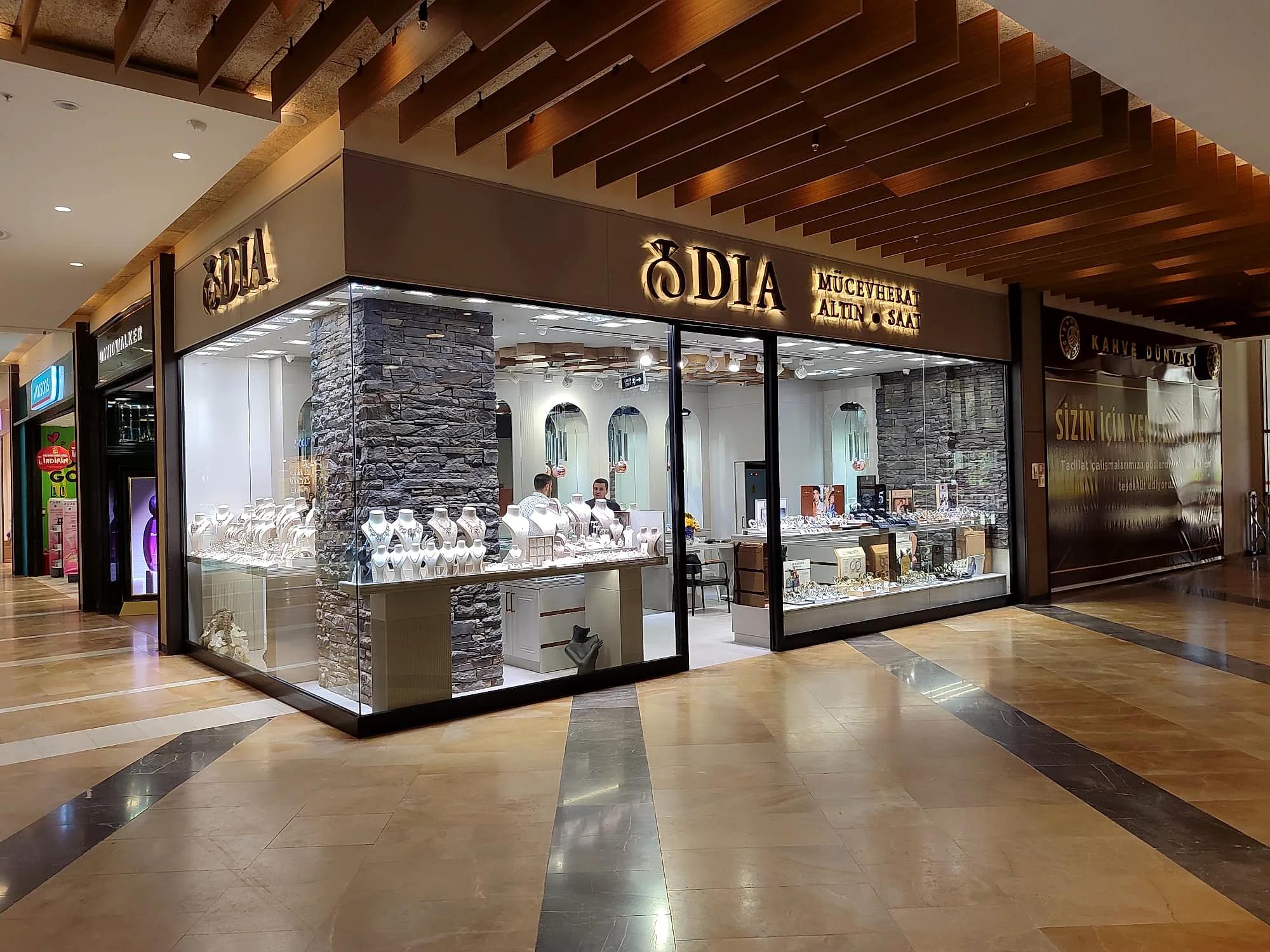 Dia — Krom Harf Arkadan Işıklı