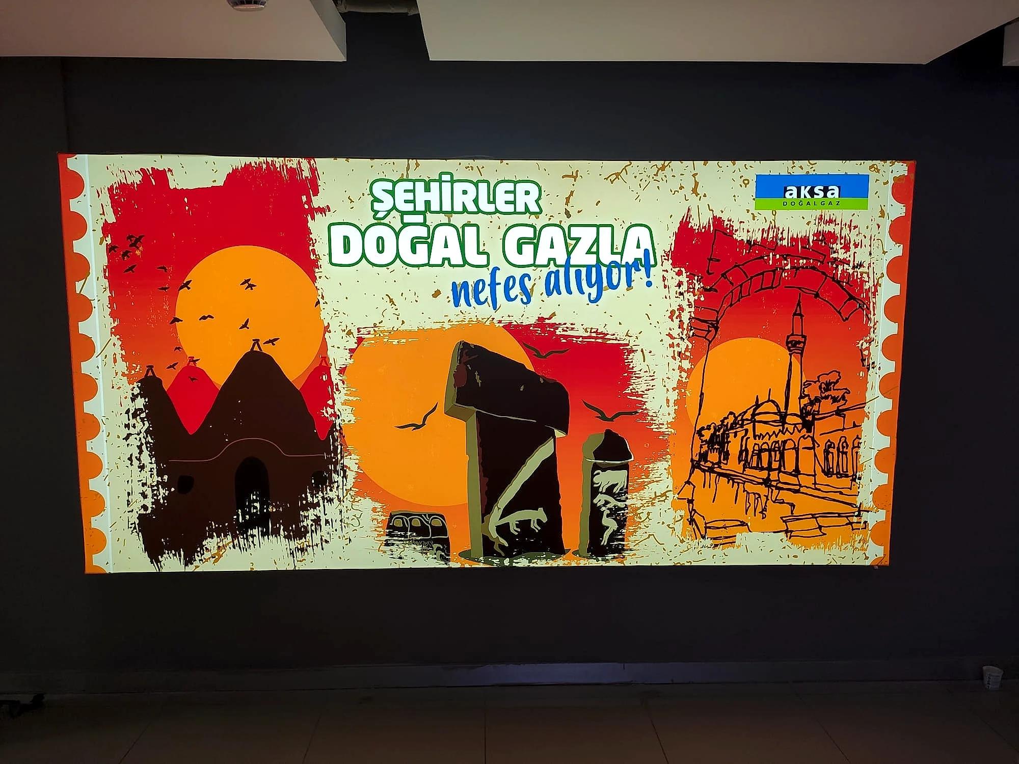 Aksa Doğalgaz — Light Box