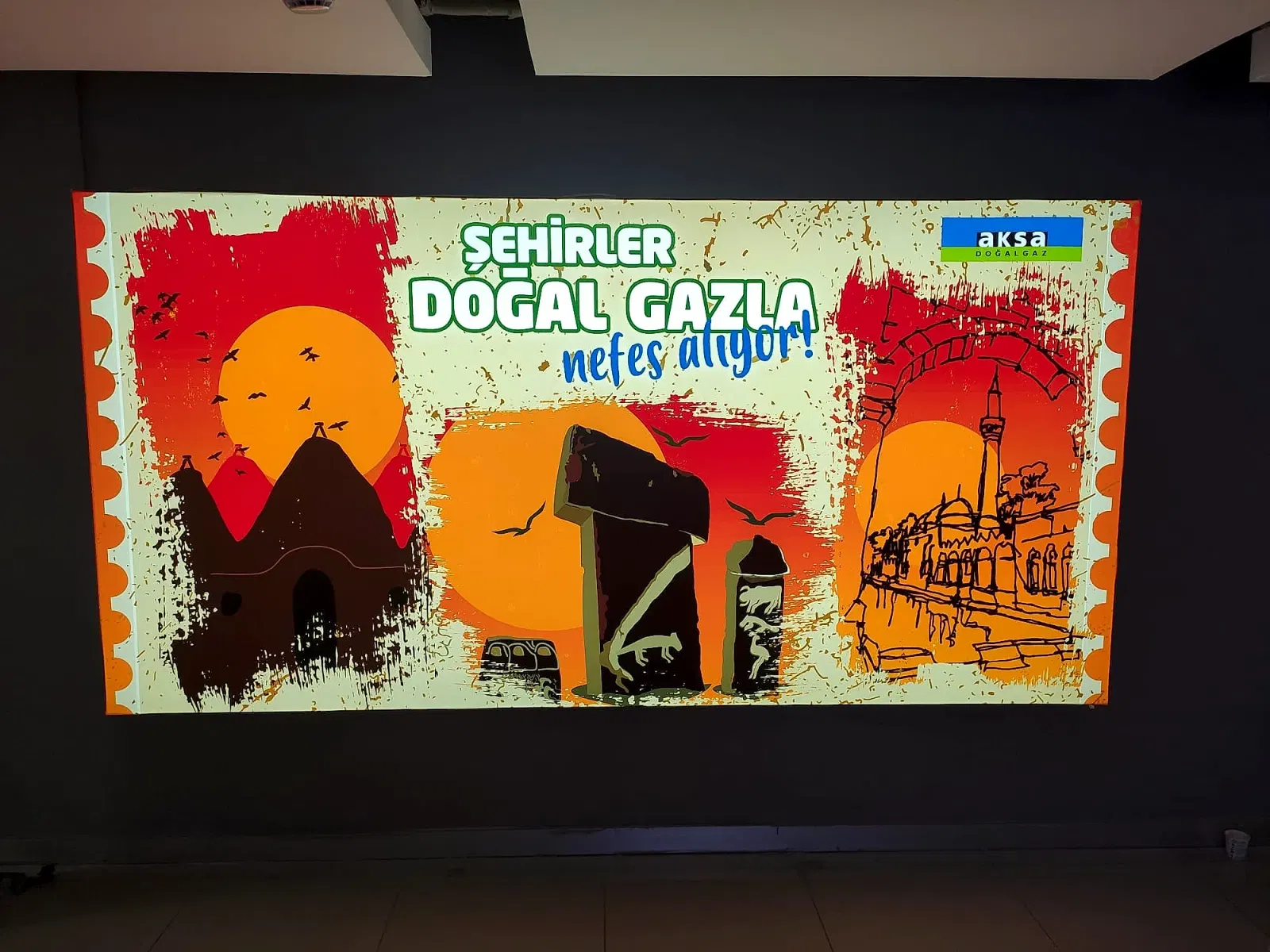 Aksa Doğalgaz — Light Box
