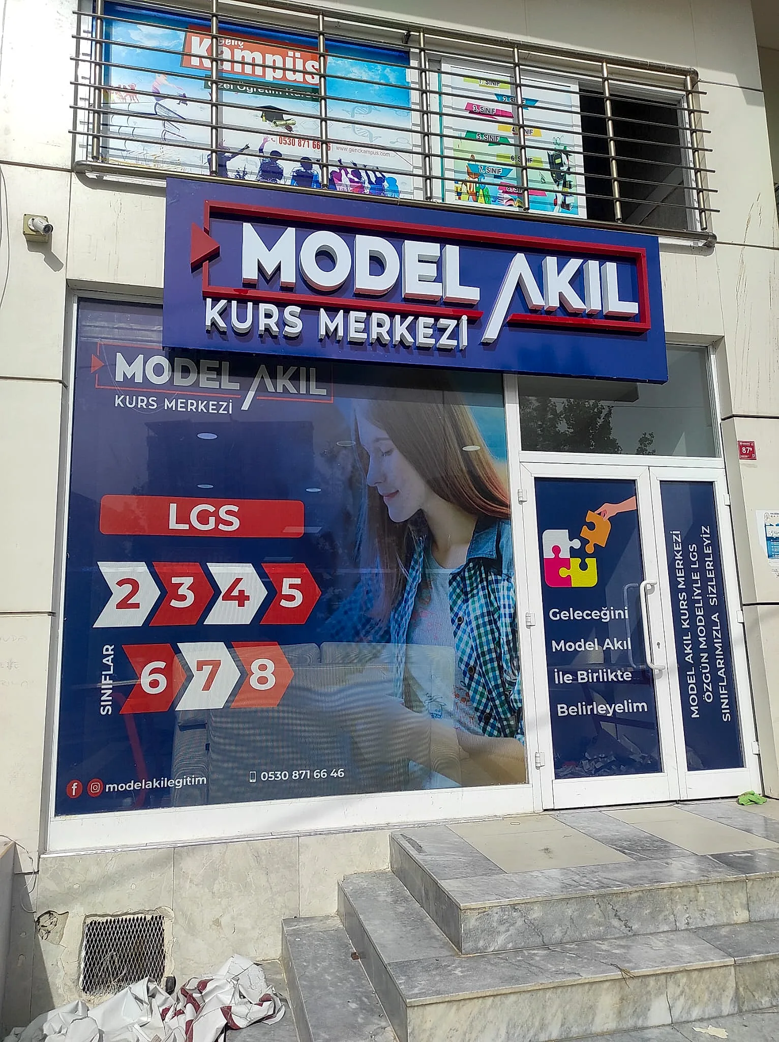 Model Akıl — Kompozit Kutu Harf
