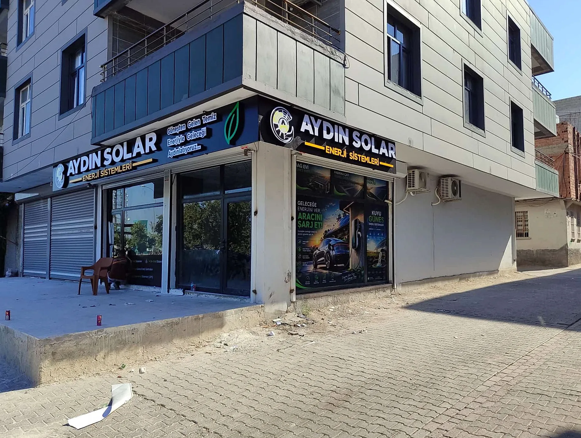 Aydın Solar Enerji Sistemleri — Krom Harf